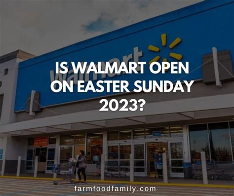 Walmart easter hours 2023 - Apr 16, 2022 · Among the major retailers that will be open Easter (Sunday, April 17th) is Walmart. The nation’s largest retailer will be open regular hours, typically 6 a.m.-11 p.m. for Super Centers. Check ... 